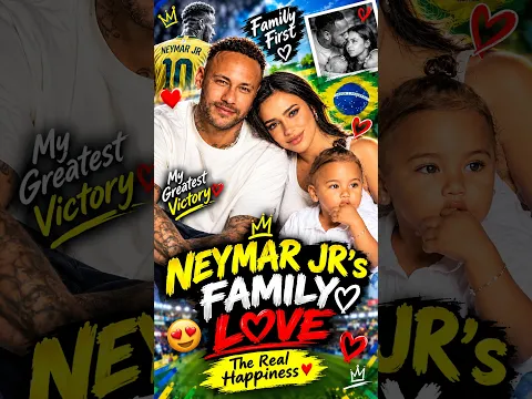 Neymar Jr’s Greatest Victory ❤️ His Family, Love & Happiness