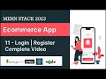 Login Register Ecommerce Mern App Mern Stack Project