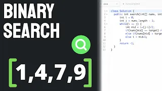 Leetcode 704 Binary Search Java Solution