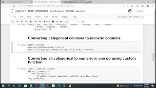 Convert Categorical Columns to Numerical Columns