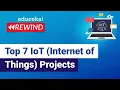 Top 7 IoT Internet of Things Projects IoT Project Ideas IoT Training Edureka Rewind - 7