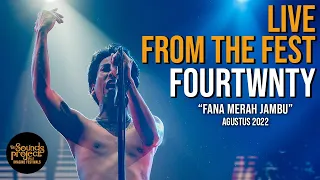 Download Fourtwnty - Fana Merah Jambu Live at The Sounds Project 2022 MP3