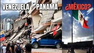 YA LE TOCÓ UN TERREMOTO a PANAMÁ, COLOMBIA y VENEZUELA... CUÁNDO LE TOCARÁ a MÉXICO?