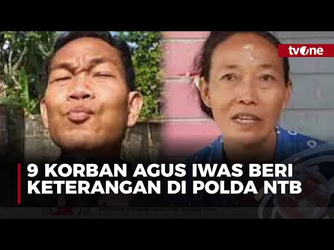 9 Korban Agus IWAS Beri Keterangan di Polda NTB