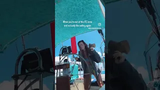 Out of the Squall zone! #sailing