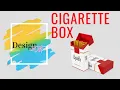 How to Design Cigarette Box Dieline in Adobe illustrator CC