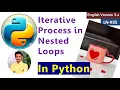 LN35 Iterative Process Can Be Repeated Itself With The Help of Nested Loops