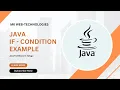 Java If-Else-If Switch Statements Explained in Telugu Java Full Stack Tutorial for Beginners
