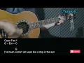 Chayce Beckham - Ain't Lying To Myself Guitar Chords Lyrics