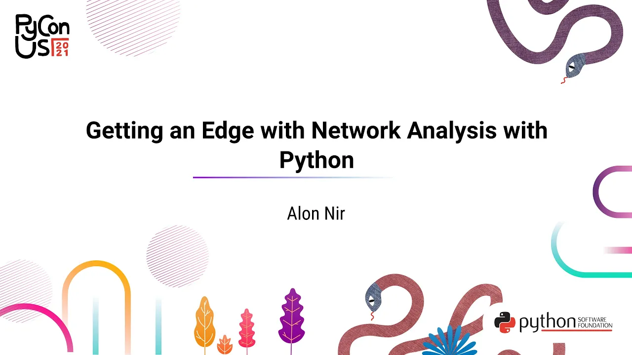 Image from Getting an Edge with Network Analysis with Python
