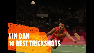 10 best trickshot by lin dan badminton trickshots badminton lindan trickshots badmintonplayer