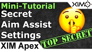XIM Apex - Secret Aim Assist Settings From Alpha Testers