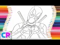 Deadpool Coloring Pages Deadpool Showing Respect for Everyone Coloring Pages Tv