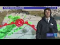 10 PM Cold and dry turns to warm and wet