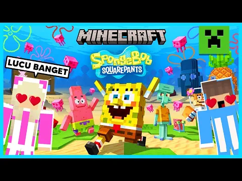 Download MP3 MIPAN \u0026 ZUZUZU Main Bareng Teman Baru Di Bikini Bottom! LUCU BANGET! - Minecraft Spongebob