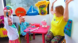 Kids learn that helping others is fun and useful & other stories with Alice and Eva