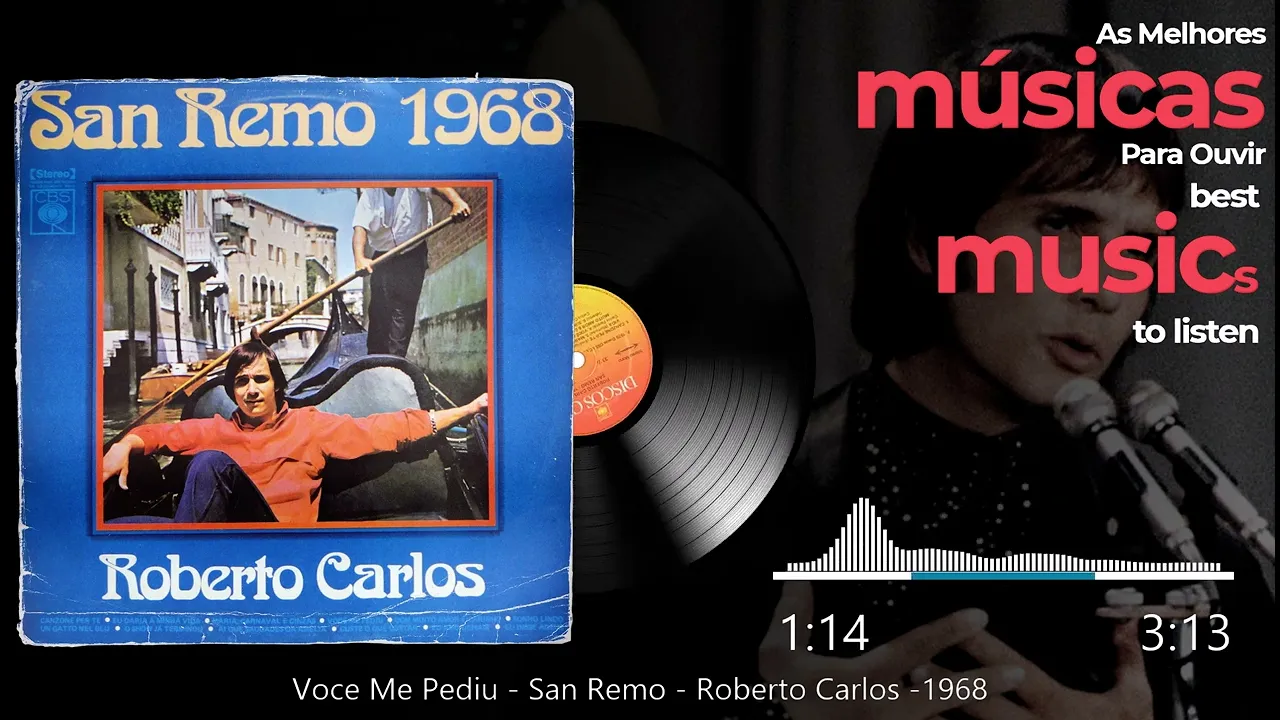 Você Me Pediu -  San Remo - Roberto Carlos - 1968