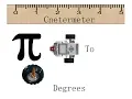 EV3 Robotics Tutor Programming Cm to Degree Part 2 using Pi