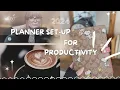 2024 DAILY PLANNER SET-UP FOR PRODUCTIVITY - Plan With Me Passion Planner Daily