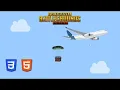 PUBG AIRDROP PLANE ANIMATION WITH ONLY ONLY HTML CSS FT PUBG