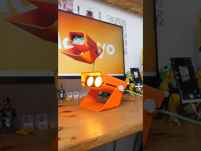 Lamp Kayo - Desktop 3d printed lamp for kids & big kids video thumbnail