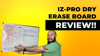 IZ-PRO Magnetic Dry Erase Board 48 X 24 Inches