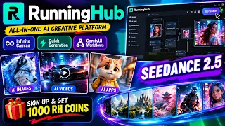 Start creating professional AI videos and workflows with RunningHub today