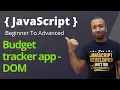 javascript bangla tutorial 69 Budget Tracker app with DOM manipulation