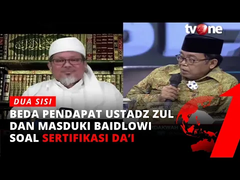 Bantah Ucapan Ust.Tengku Zulkarnain, Masduki: Pemerintah Butuh Dikritik | Dua Sisi tvOne