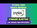 Belajar Ethical Hacking DVWA Command Injection Low-Medium-High-Impossible