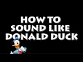 Download Lagu How to Sound Like Donald Duck! | RicanFly