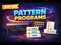 Day 21 Python Pattern Programs Stop Memorizing Start Thinking
