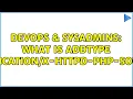 DevOps SysAdmins What is AddType - httpd-php-source 2 Solutions