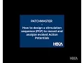 PATCHMASTER - Stimulation Sequence Evoked Action Potentials Part I of II