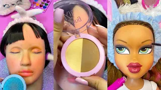 ASMR Satisfying with Unboxing & Review Makeup Set Pink Sounds Video glow up