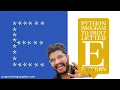 Python Program to Print Pattern of Letter E Pattern Programming