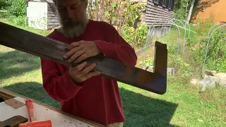 Repairing Norna’s Skylight while Camping