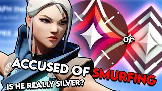 This Insane SILVER is SMURFING in His Lobbies... Does He Deserve a Higher Rank?
