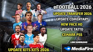 efootball 26 ppsspp update transfer 2026 terbaik update kits world cup 2026