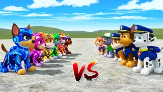 BATALLA ÉPICA de PAW PATROL en Garry's Mod 😱