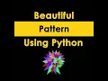 Draw Beautiful stars patterns using Python and Turtle