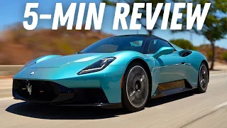 2026 MASERATI MCPURA CIELO REVIEW IN 5 MIN