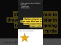 Python program to draw color filled star in turtle programming color filled star in turtle