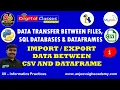 Pandas Tutorial Import CSV to DATAFRAME csv to dataframe read - csv