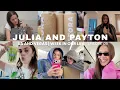 JULIA EXPLAINS HER NICKNAME PAYTON TRIES ANOTHER BANANA MATCHA LA Vegas Vlog