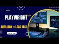 Playwright Artillery Tutorial Real Browser UI Load Stress Testing