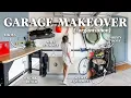 DIY GARAGE MAKEOVER Garage Organization Storage Ideas