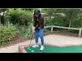Pinay play luckily in golf Short vedio filipina American love journey