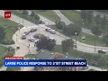 Chicago police respond to large fight at 31st Street Beach sources say