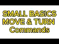 Small Basics Move Turn Commands